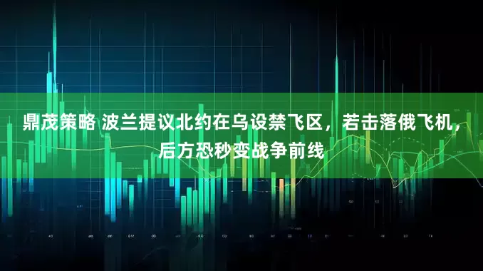 鼎茂策略 波兰提议北约在乌设禁飞区，若击落俄飞机，后方恐秒变战争前线